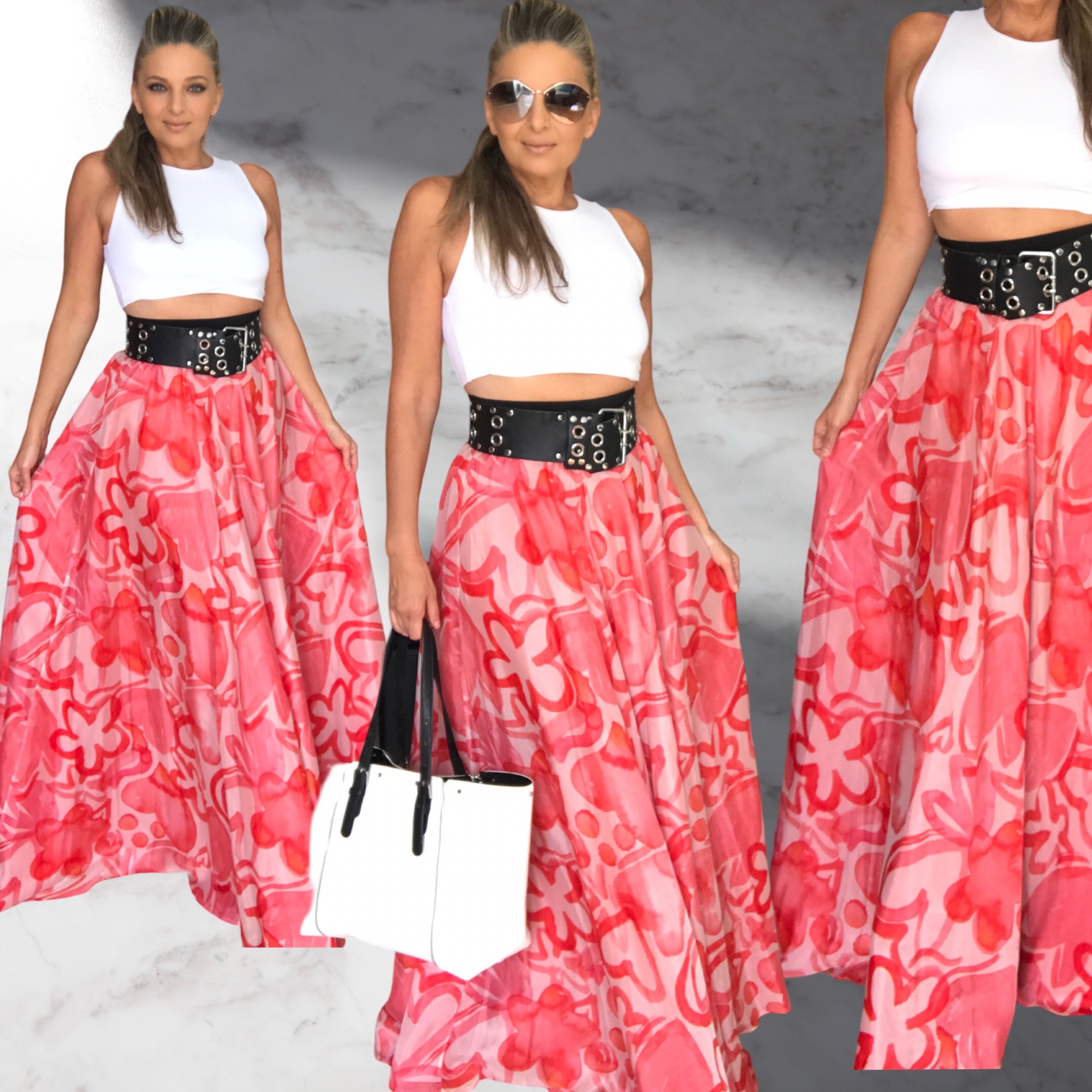 Dlouhá letní sukně - maxi sukně BOROS SK-L-SIF05